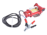 High Flow 10 GPM 12V DC Fuel Transfer Pump Red for Trucks Tractors Transfer of Gasoline Diesel 10804188