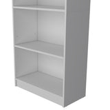 White 5-Shelf Bookcase B062P175157