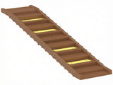 Brown Portable Dog Ramp Foldable Stairs for Medium Small Dogs to Get on Car Truck SUV 87858351