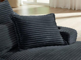 47.2 inch modern comfortable cushioned compression sofa with unique cushion design, lounge chair for W2339P548244