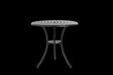 3 Piece Patio Bistro Set Cast Aluminum Bistro Table and Chairs Set of 2 with Umbrella Hole,All W640P251285