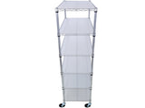 6 Tier 6000lbs Capacity NSF Metal Shelf Wire Shelving Unit, Heavy Duty Adjustable Storage Rack with W465142123