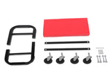 U-Shaped Rolling Creeper Seat Red & Black 06520838