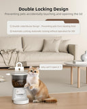 Smart Automatic Cat Feeder - WiFi Cat Food Dispenser with APP Control Up to 15 Portions 05926593