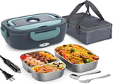 (Banned for Amazon )Electric Lunch Box Food Heater, 90W Portable Warmer for Car Truck Work with 304 82130674