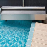Rectangular Waterfall Pool Fountain Stainless 66954469