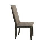 ZNTS Dining Chair With Upholstered Cushion, Grey SR011801