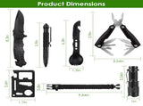 47 in 1 Survival Kits, Gifts Men, Professional Survival Gear Equipment Tools First Aid Supplies 61357730
