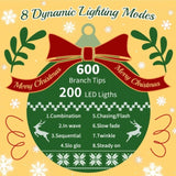 Lighted Santa Hat Style Tree Set of 2, 4ft Artificial Tree with Warm White Lights, N710P181810J