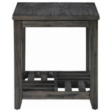 Grey Rectangular End Table B062P153632