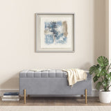 Hand Painted Abstract Framed Glass and Matted Wall Art B03598890