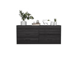 Black particleboard non-woven fabric with triamcinol coating 134*40*67cm double row 3 layers 6 83436141