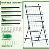 74 inch plant rack cucumber mesh rack 61114292