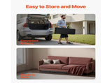 6 ft Plastic Folding Bench, Portable Bench for Outdoor Events, Camping, Dining, and Garden Use, 85868781