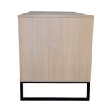 Modern Wooden Cat House with Scratching Mat - 47.64" x 21.46" x 25.98", 76.4 lbs W1412P271586