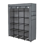 Portable Closet Organizer Storage, Wardrobe Closet with Non-Woven Fabric 14 Shelves, Easy to 59619939