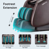 BOSSCARE 2023 New Full Body Chairs with AI Voice, App Control Zero Gravity Shiatsu Recliner W730138157