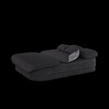 75''2-in-1 Foldable Sofa,Convertible Sleeper Foam Sofa Bed with Multi Functional Blanket, Chenille W834P317050