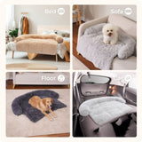 ZNTS Dog Bed Large Sized Dog, Fluffy Dog Bed Couch Cover, Calming Large Dog Bed, Washable Dog Mat for 71402398