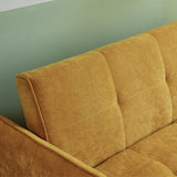 Chenille fabric pull-out sofa bed,sleeper loveseat couch with adjustable W848132155