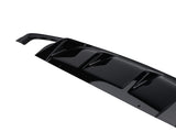 Gloss Black Rear Kit fit for Infiniti Q50 Q50S Sport Sedan 14-17 PP Diffuser 64522666
