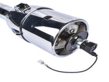 32"GM Steering Column Tilt Auto No Key Universal W/ 9 Holes Wheel Adapter Chrome 28276151