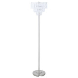 ZNTS Chrome Metal Base Floor Lamp B062P153728