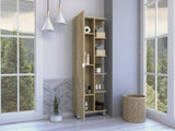 Los Angeles Linen Cabinet, Five Shelves, One Cabinet, Divisions B128P148932