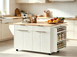 () 4-Door 2-Drawer Grille Food Cart Champagne Gold Thermoformed Door Panels 00503555