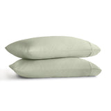 4 Pieces Queen Sateen Sheet Set,Sage B035P381328