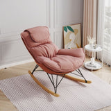 Leisure sofa single rocking chair, light luxury sofa chair, balcony leisure area single chair, W1669P152763