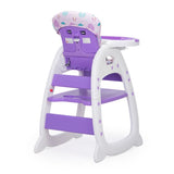 ZNTS Convertible High Chair for Babies, Booster Seat with Safety Belt Feeding Tray, Toddler Chair and W2181P147619