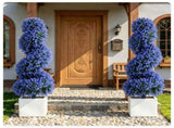 2 Pack Realistic Lifelike Faux Spiral Plant, All-Weather PE Artificial Flower Shrub for Indoor 91502657