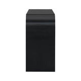 U_STYLE Minimalist Acacia Vneer Entryway Table with Two Legs,Stylish and Elegant Design,Suitable for N711P213374B