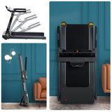Folding Electric 3.5HP Medium Running Machine Motorised Gym 330lb,Portable Compact W54053233