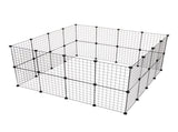 Pet Playpen, Small Animal Cage Indoor Portable Metal Wire Yard Fence for Small Animals, Guinea Pigs, 26976233