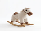 Kids Rocking Horse with Realistic Sounds, Baby Rocker for Boys & Girls with Anti-Tip Limiters 22215133