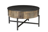 T1216C Coffee Table Rustic Vintage B009139440