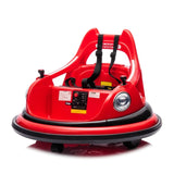 ZNTS 12V ride on bumper car for kids,electric car for kids,1.5-5 Years Old,W/Remote Control, LED Lights, W1578P198506