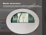 24inch Bathroom Led Classy Vanity Mirror with focused backplane,Black aluminum alloy frame,High W1992P210838