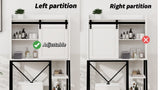 Over The Toilet Storage Cabinet, Bathroom Over Toilet with Sliding Barn Door,Adjustable W282138090