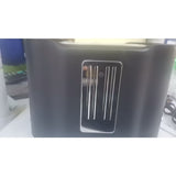 2 Slice Toaster, Quick & Even Results Every Time, Wide Slots Fit Any Size Bread Drop-Down Crumb Tray 77280284
