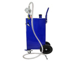 30 Gallon Caddy Tank Storage Drum Diesel Fuel Transfer with Universal Wheel Blue JGC30 Pantone 2748C 81799424
