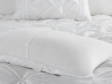 7-Piece King 100% Polyester Pieced Pleated Tufted Comforter Set B035P463184