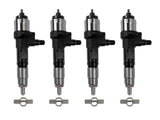 Set of 4 Common Rail Fuel Injectors Fits for Kubota V3800 V3800T 3.8L 1J50053052 69549605