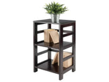 2-Section Open Shelf, Espresso Finish 21431465