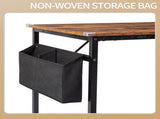 Rotten wood color SG016FD P2 particleboard iron pipe 160cm cut-off computer desk with non-woven 29767186