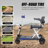 Manaul Folding Scooter M2085 Blue For Senior's Easy Travel With Competitive Price GL-W2923P220458