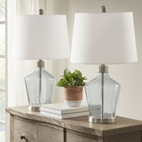 Harmony Angular Glass Table Lamp, Set of 2 B03594974