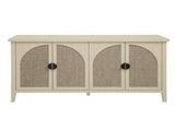 Rattan 4 Door Cabinet, Suitable for Bedroom, Living Room, Study W688P223028